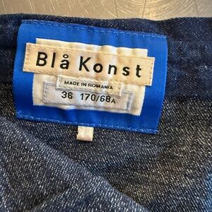 Blå Konst Denim Jeans